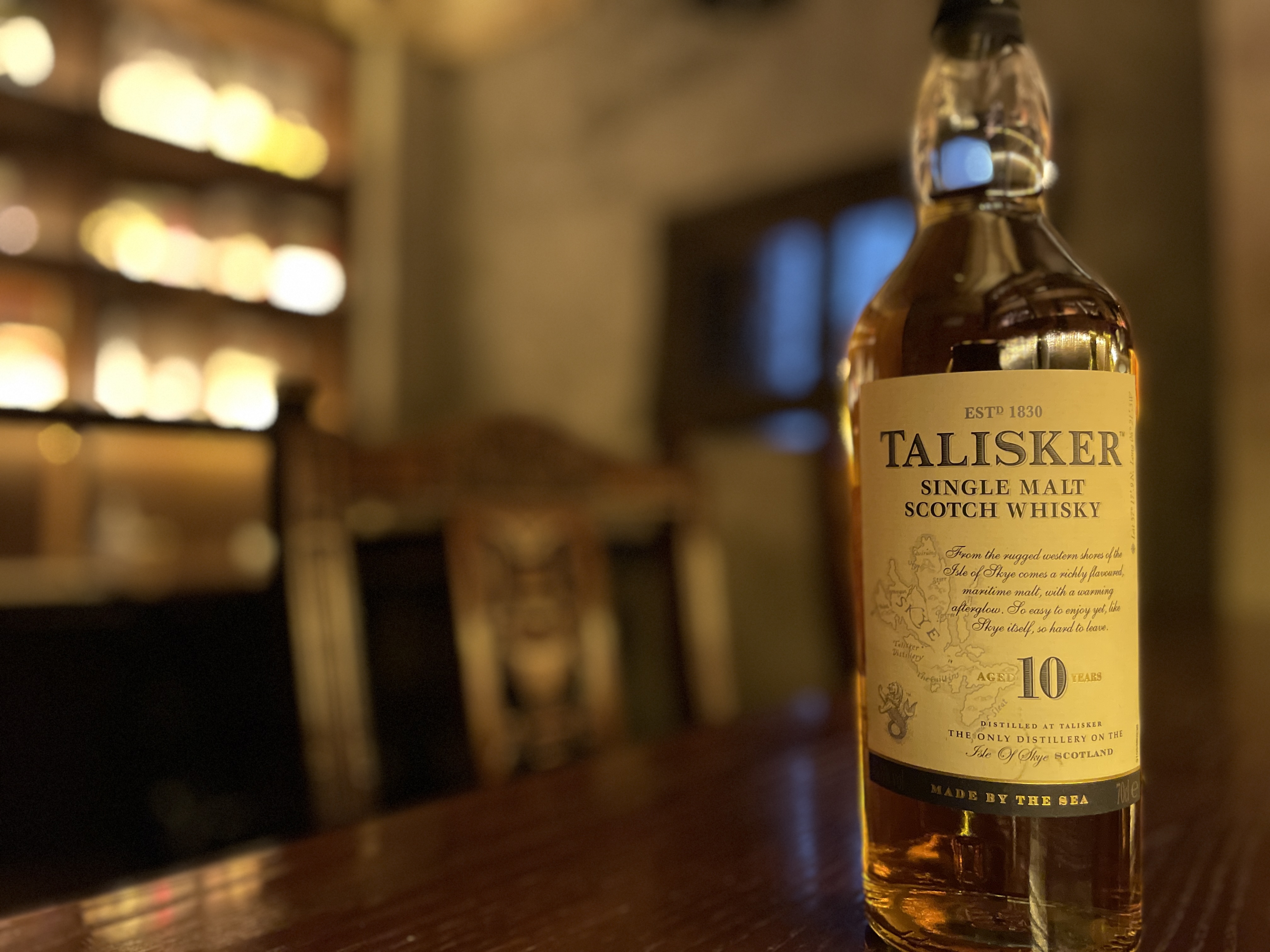 タリスカー 10年から18年まで5種飲み比べ スカイ島のウイスキー